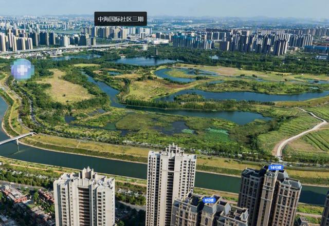湖南长沙洋湖湿地公园法拍房中海国际社区 长沙洋湖湿地公园附近的法拍房楼盘