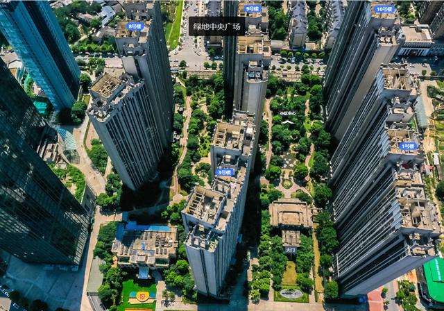 长沙绿地中央广场法拍房最新消息 长沙岳麓区楼盘法拍房源查询